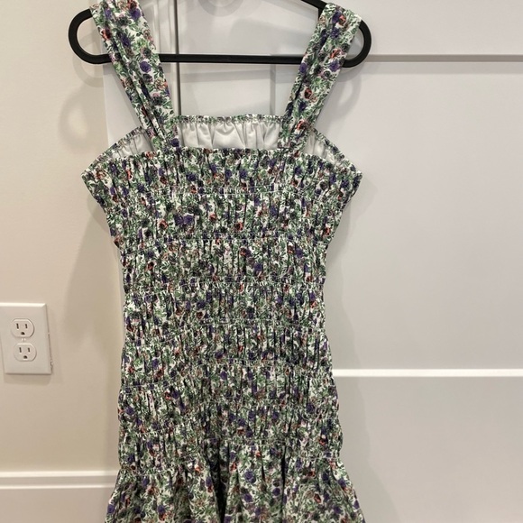 Anthropologie Endless Rose sleeveless Smocked Mini Dress - Picture 5 of 5